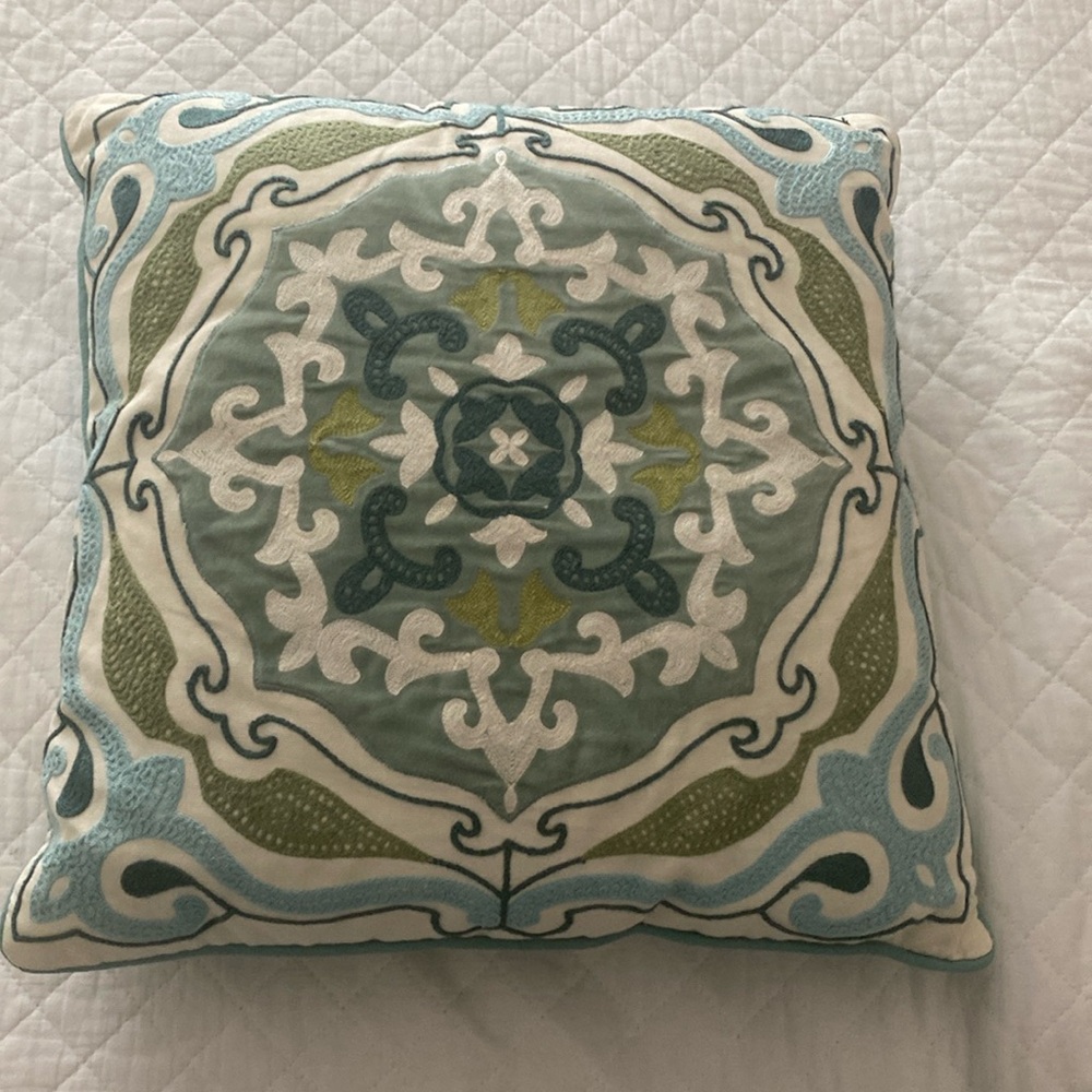 Pier 1 throw pillow